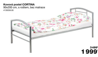 Sconto Kovová postel CORTINA nabídka