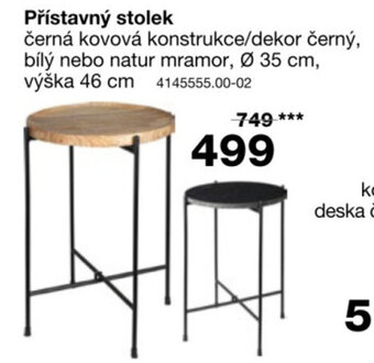 Sconto Přístavný stolek nabídka