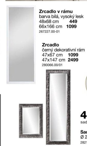 Sconto Zrcadlo v rámu nabídka