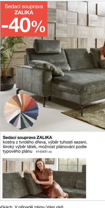 Sconto Sedací souprava ZALIKA nabídka
