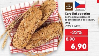 Kaufland Cereální bagetka nabídka