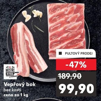 Kaufland Vepřový bok nabídka