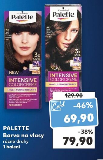 Kaufland PALETTE Barva na vlasy nabídka