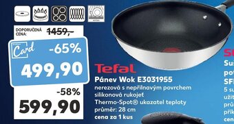 Kaufland Tefal Pánev Wok E3031955 nabídka
