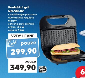 Kaufland Kontaktní gril NN-SM-02 nabídka