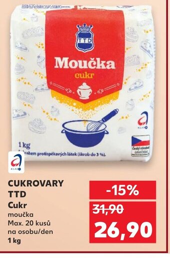 Kaufland CUKROVARY TTD Cukr nabídka