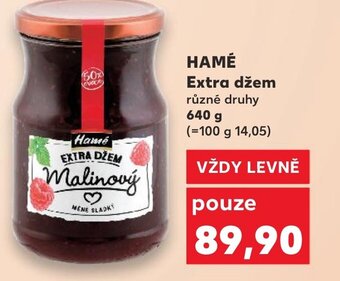 Kaufland HAMÉ Extra džem nabídka