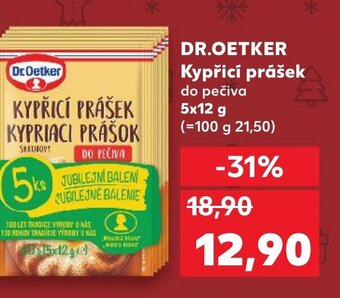 Kaufland DR.OETKER Kypřicí prášek nabídka