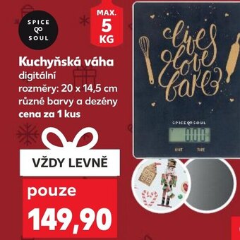 Kaufland Kuchyňská váha nabídka