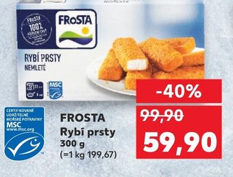 Kaufland FROSTA Rybí prsty 300 g nabídka