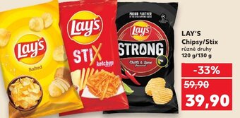 Kaufland LAY'S Chipsy/Stix nabídka