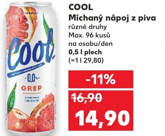 Kaufland COOL Míchaný nápoj z piva nabídka