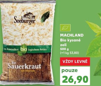 Kaufland MACHLAND Bio kysané zeli nabídka