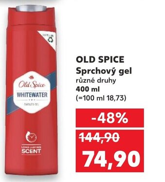 Kaufland OLD SPICE Sprchový gel nabídka