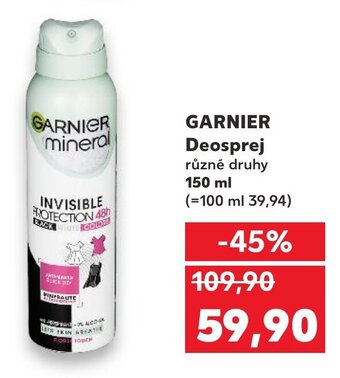 Kaufland GARNIER Deosprej nabídka