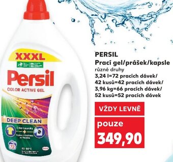 Kaufland PERSIL Prací gel/prášek/kapsle nabídka