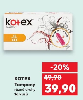 KOTEX Tampony