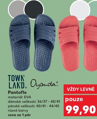 Kaufland Pantofle nabídka