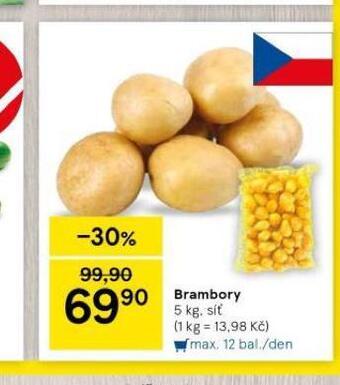 Tesco Brambory nabídka