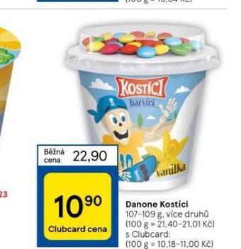 Tesco Danone kostíci nabídka