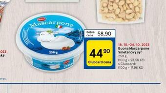 Tesco Mascarpone smetanový sýr nabídka