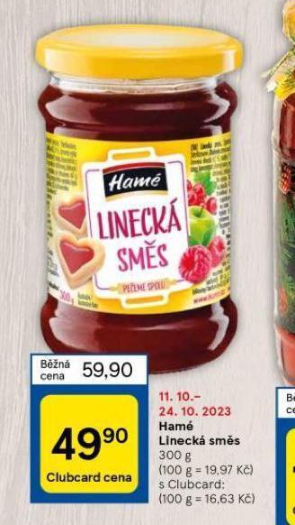 Tesco Hamé linecká směs nabídka