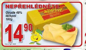 Hruška Gouda sýr nabídka