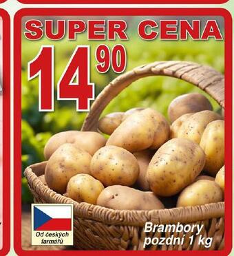 Hruška Brambory pozdní nabídka