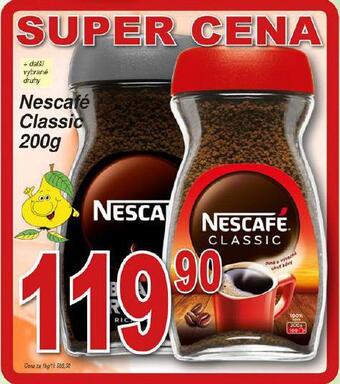 Hruška Káva nescafé nabídka
