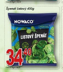 Hruška Špenát listový nabídka