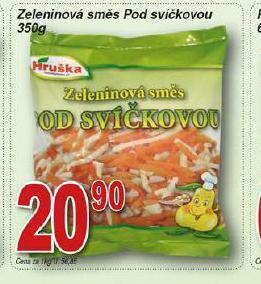 Hruška Zeleninová směs pod svíčkovou nabídka