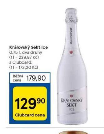 Tesco Královský sekt ice nabídka