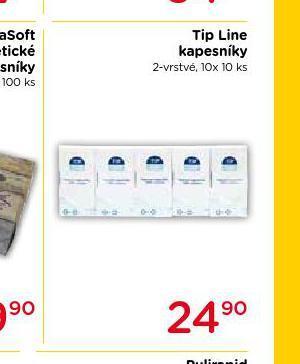 Tip line kapesníky