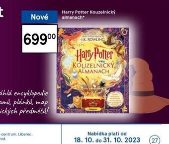 Tesco Harry potter kouzelnický almanach nabídka