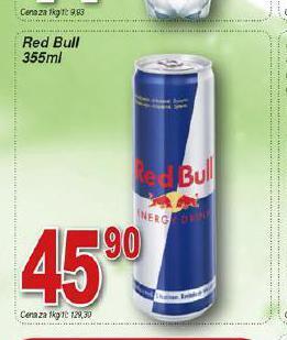 Hruška Red bull nabídka