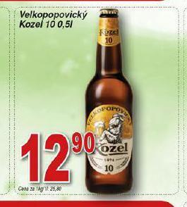 Hruška Pivo velkopopovický kozel nabídka
