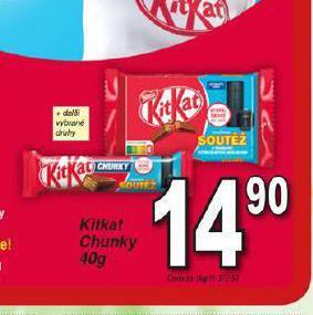 Hruška Kit kat nabídka