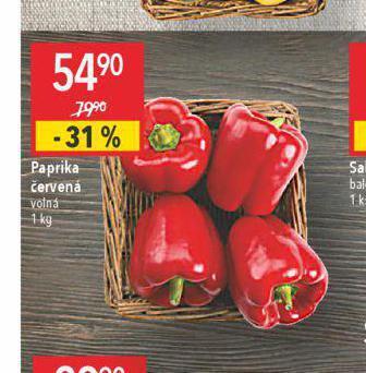 Globus Paprika nabídka