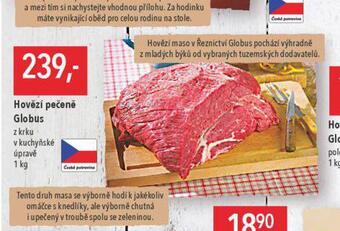 Globus Hovězí pečeně nabídka