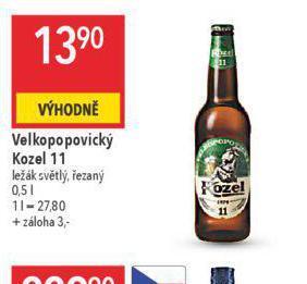 Globus Pivo velkopopovický kozel nabídka