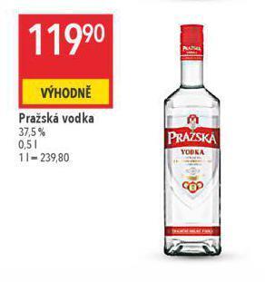 Globus Pražská vodka nabídka
