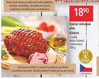 Globus Uzená rolovaná plec nabídka