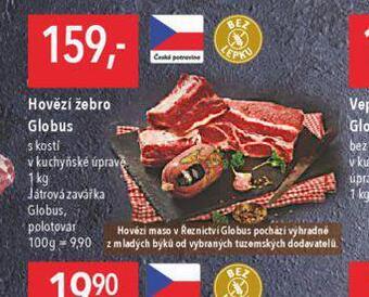 Globus Hovězí žebro nabídka