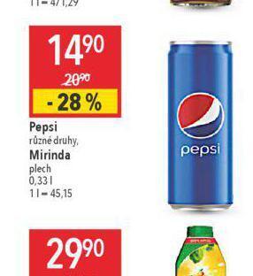 Globus Pepsi nabídka
