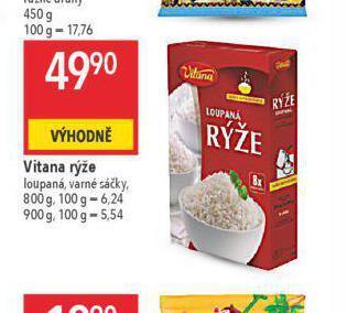 Globus Vitana rýže nabídka