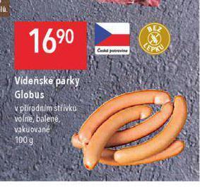 Globus Vídeňské párky nabídka