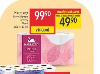 Globus Harmony toaletní papír nabídka