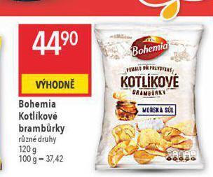 Globus Bohemia kotlíkové brambůrky nabídka