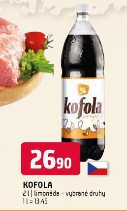 Terno Kofola nabídka