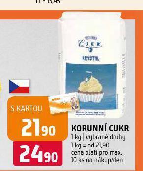 Terno Korunní cukr nabídka